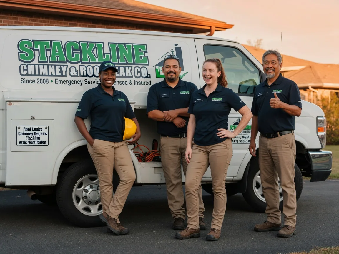 Chimney flashing repair company in Saint Vincent, MN